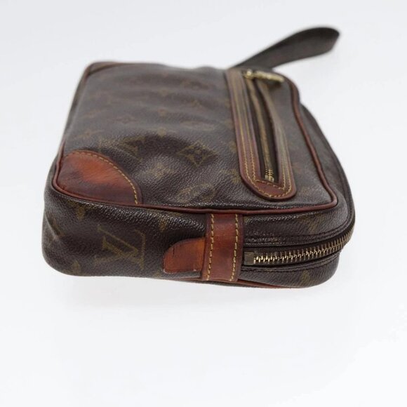 LOUIS VUITTON Monogram Marly Dragonne GM Clutch Bag - Picture 4 of 15